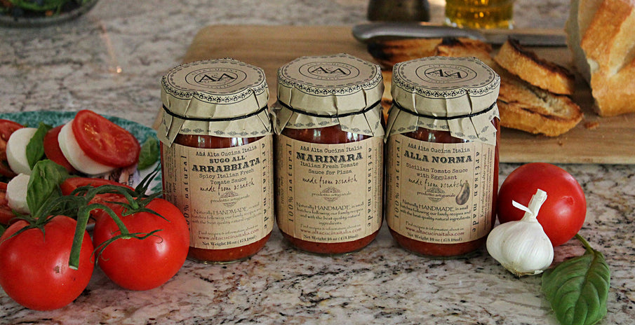 Fresh Homemade Italian Tomatoes Sauces