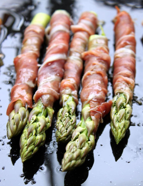Asparagus with Prosciutto & A&A Crema Balsamica Recipe