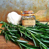 Rosemary, Thyme and garlic are the ingredients of this blend